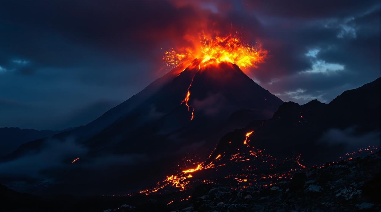 午夜影院视频-午夜影院视频HDR：火山爆发震撼实拍